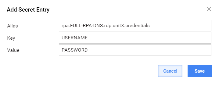 add-secret-entry-for-botunit