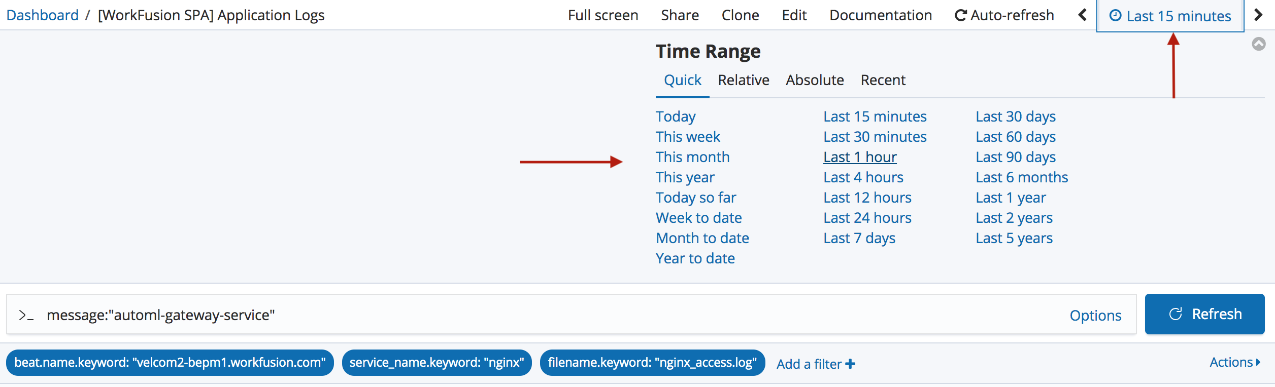 logs-dashboard