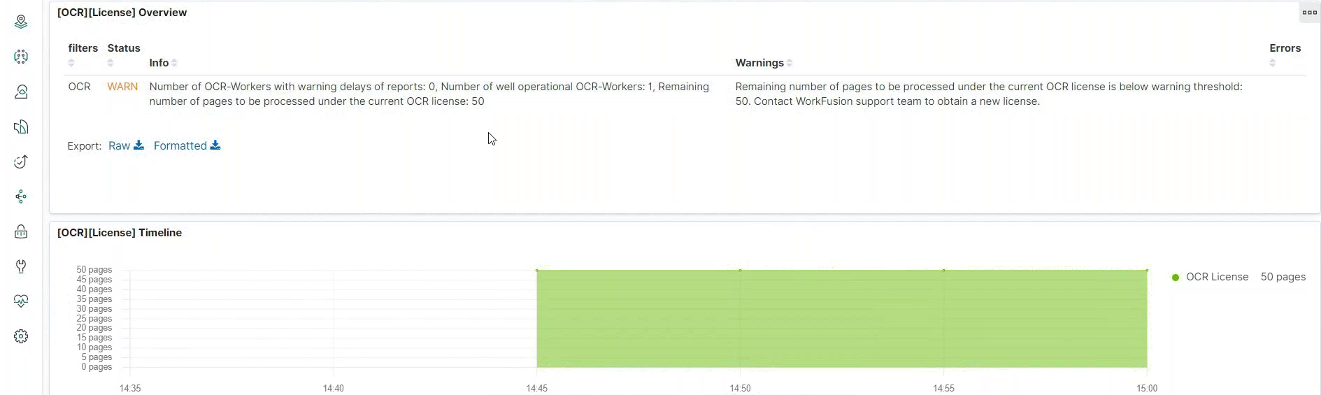 ocr status