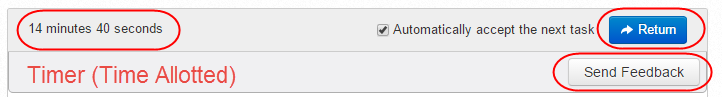 Task Actions Panel