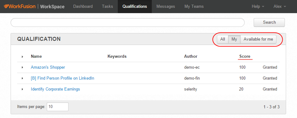 My Qualifications