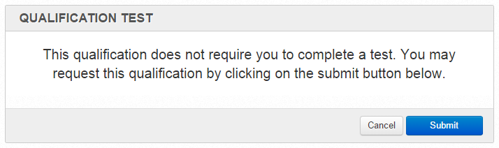 Auto Granted Qualifications