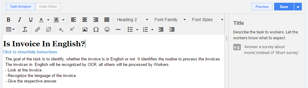 Task Title