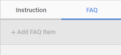 Add FAQ Item