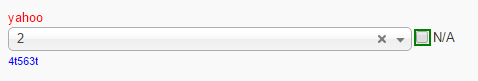 Answer with Custom CSS