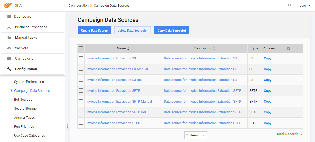 Data Sources