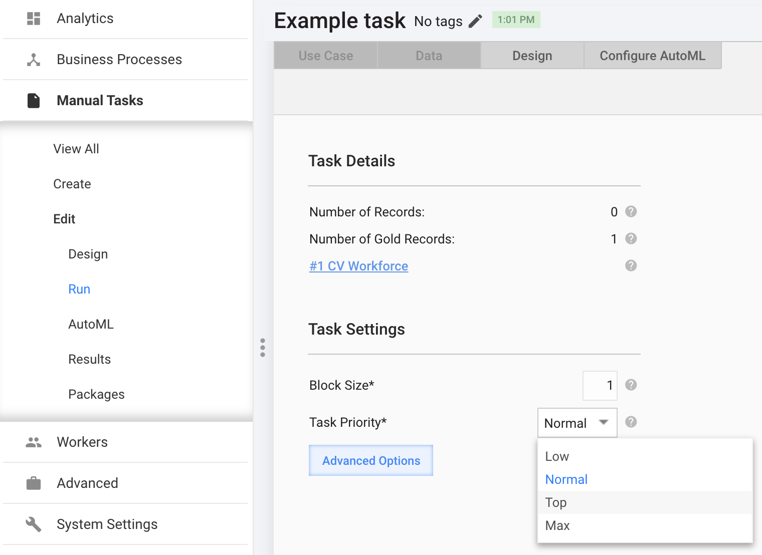 Task Priority