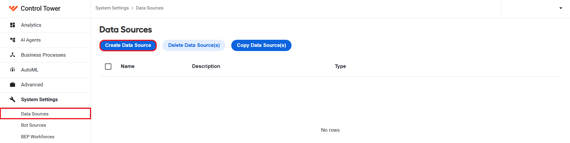 Data Sources