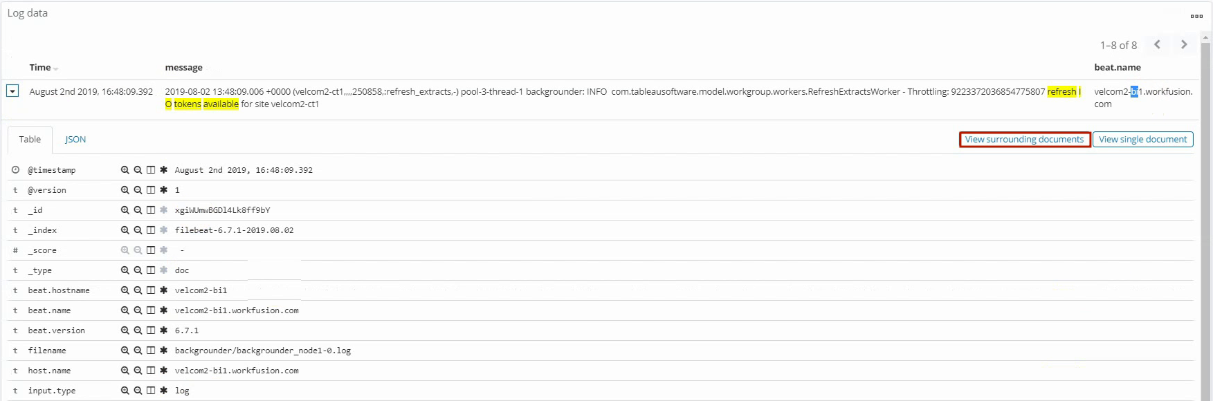 logs-dashboard